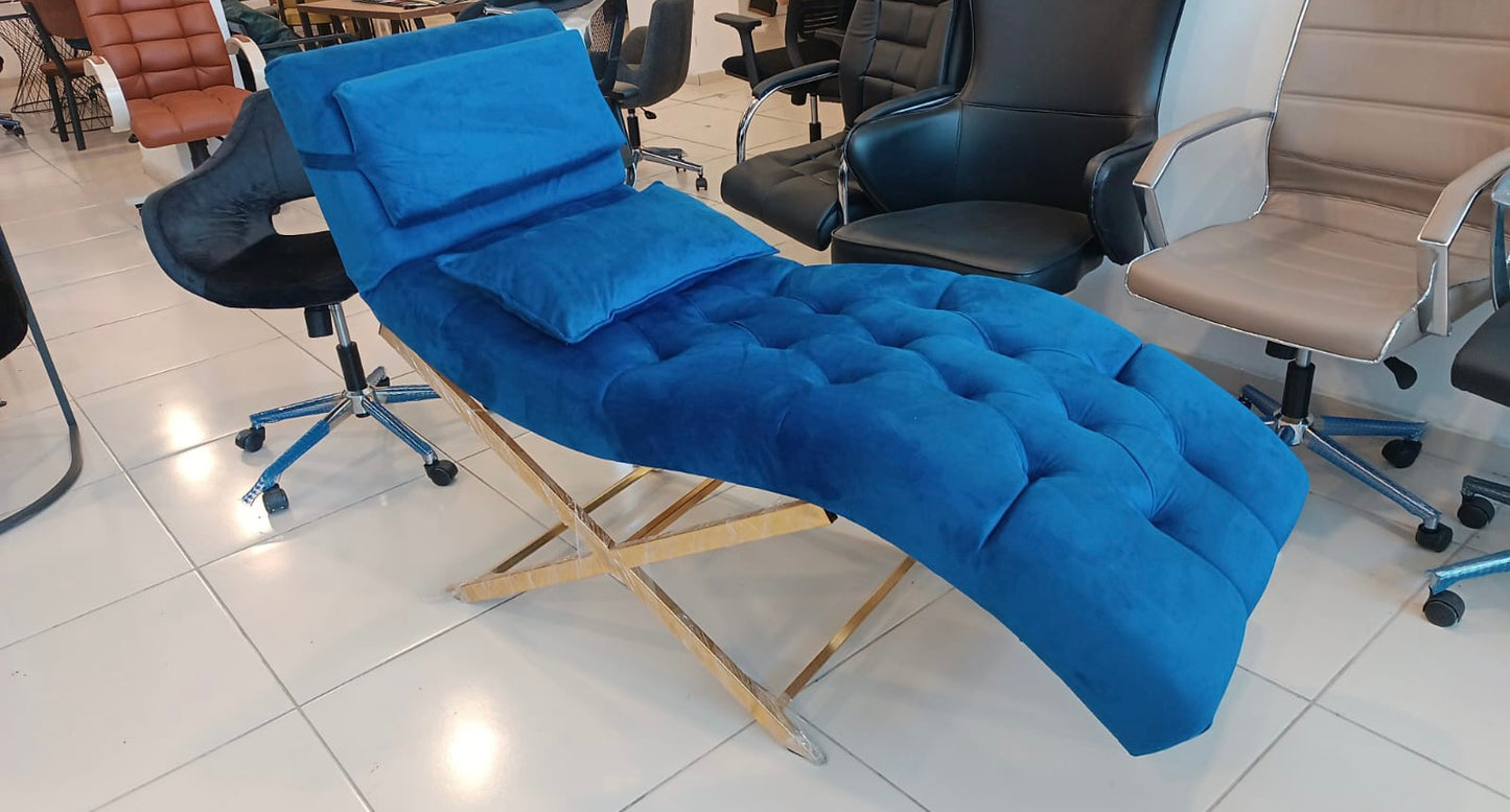 Lit modulable extension de cils avec Chaise - soin beauté